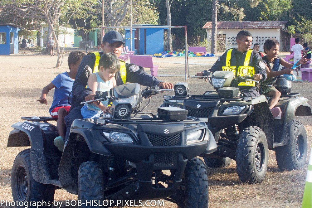 Police give ATV rides to kids